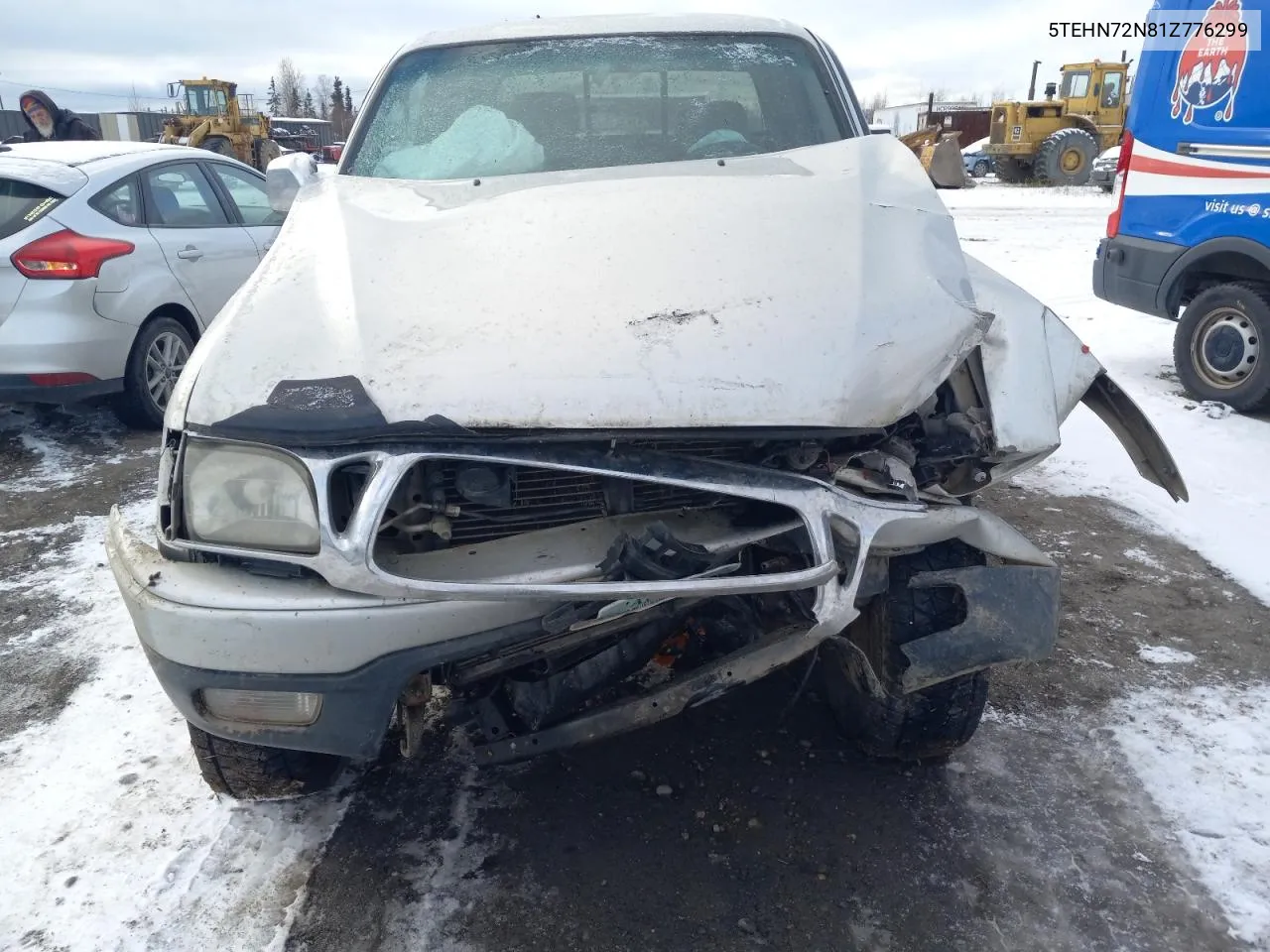 2001 Toyota Tacoma Double Cab VIN: 5TEHN72N81Z776299 Lot: 76637014