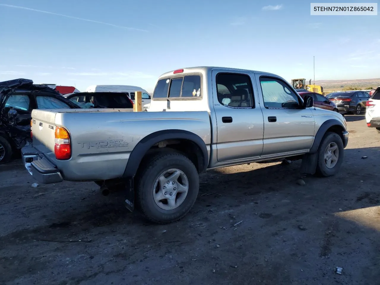 2001 Toyota Tacoma Double Cab VIN: 5TEHN72N01Z865042 Lot: 76746794