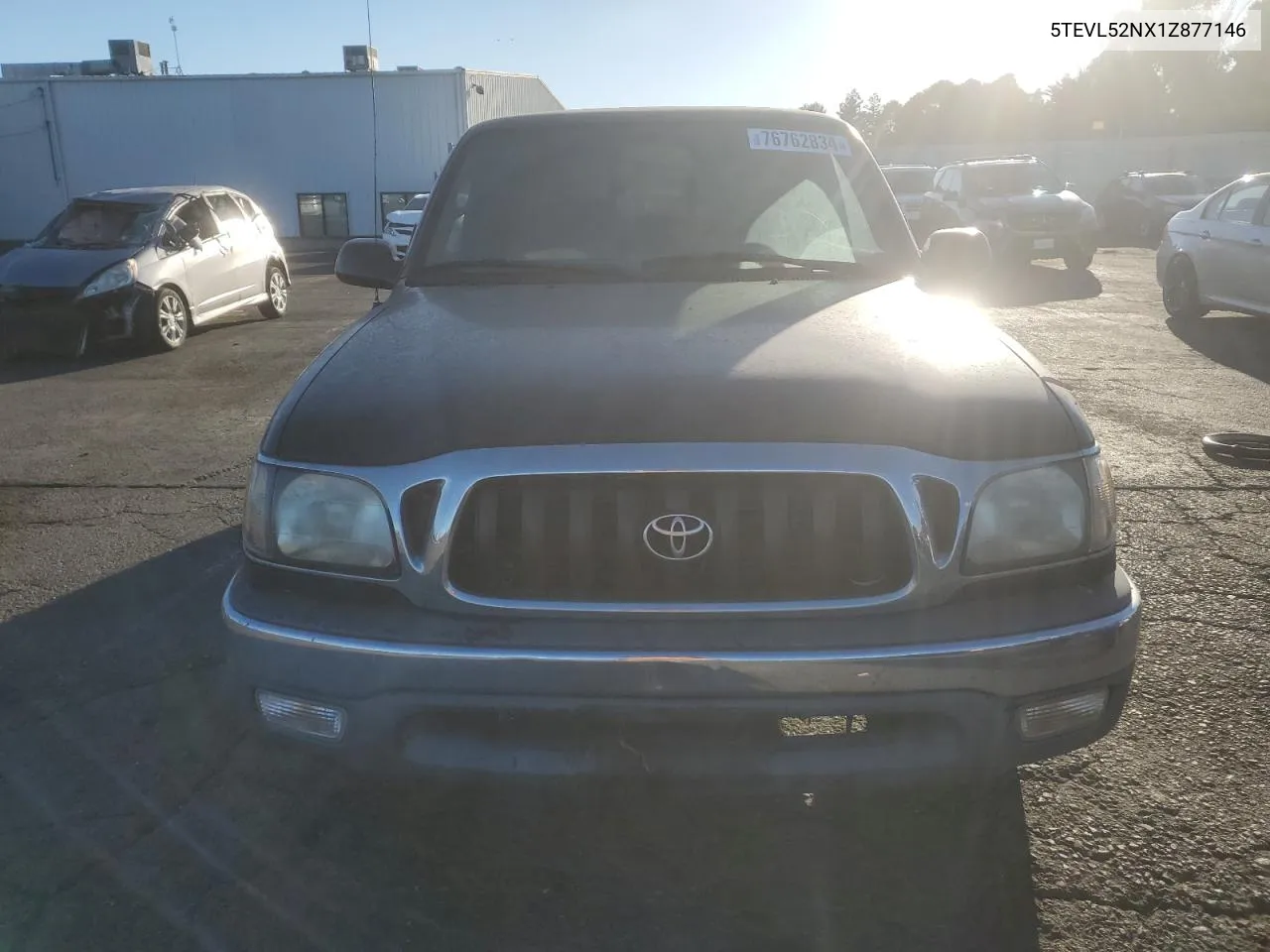 2001 Toyota Tacoma Xtracab VIN: 5TEVL52NX1Z877146 Lot: 76762834