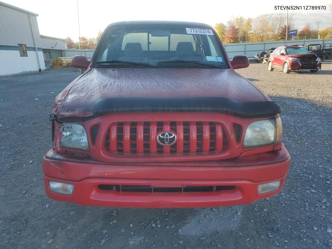 2001 Toyota Tacoma Xtracab S-Runner VIN: 5TEVN52N11Z789970 Lot: 77312374