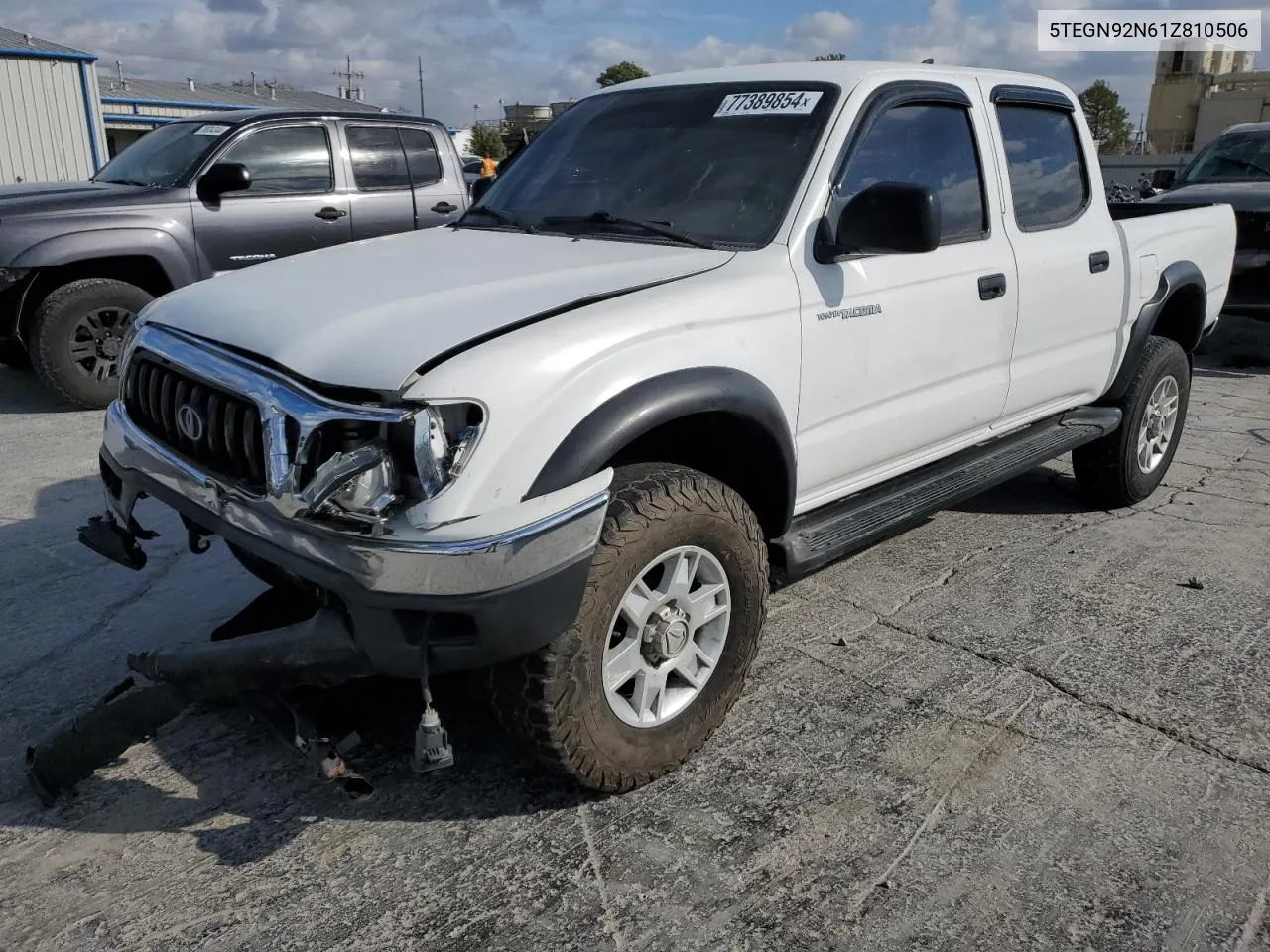 2001 Toyota Tacoma Double Cab Prerunner VIN: 5TEGN92N61Z810506 Lot: 77389854