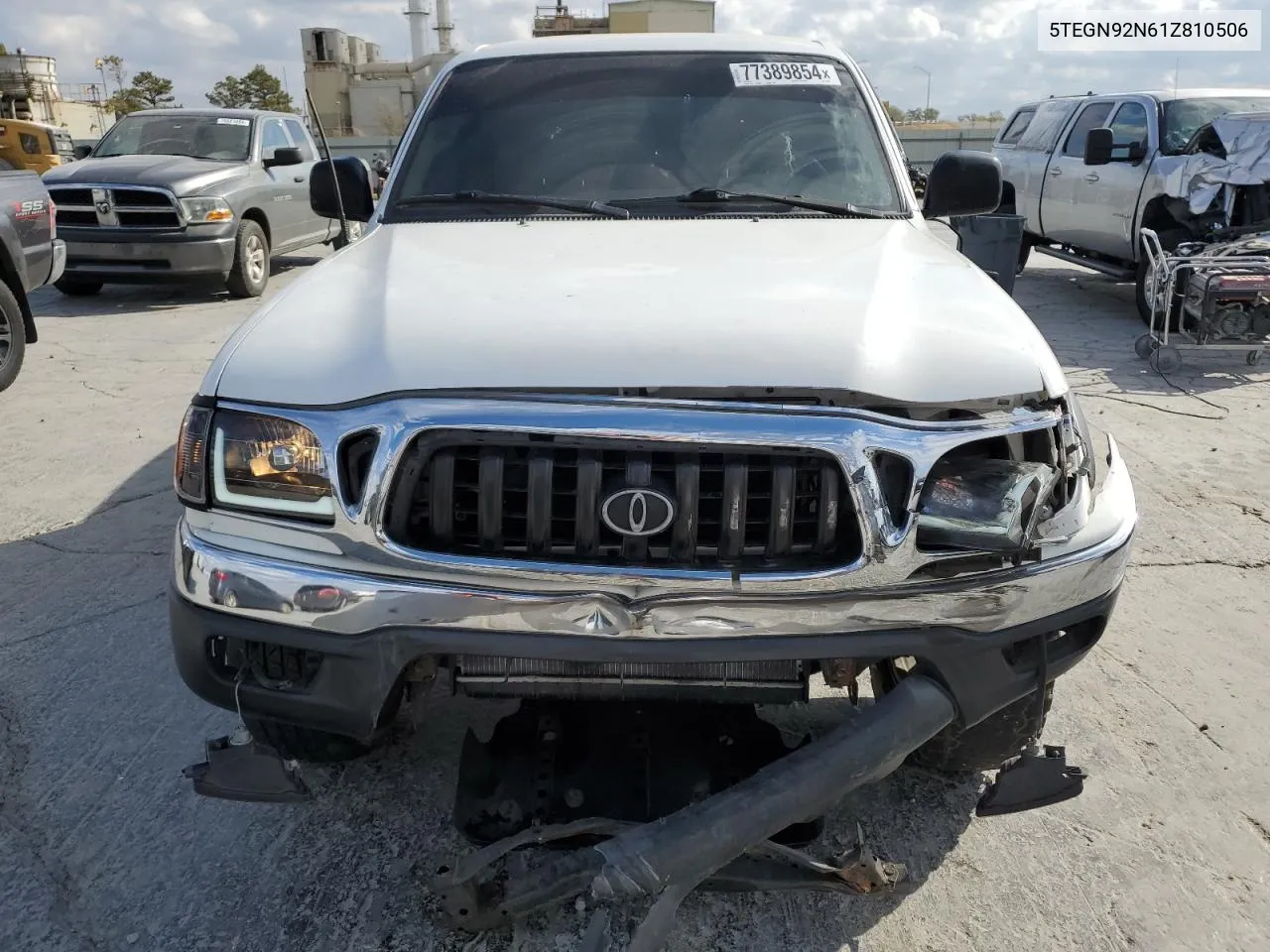 2001 Toyota Tacoma Double Cab Prerunner VIN: 5TEGN92N61Z810506 Lot: 77389854