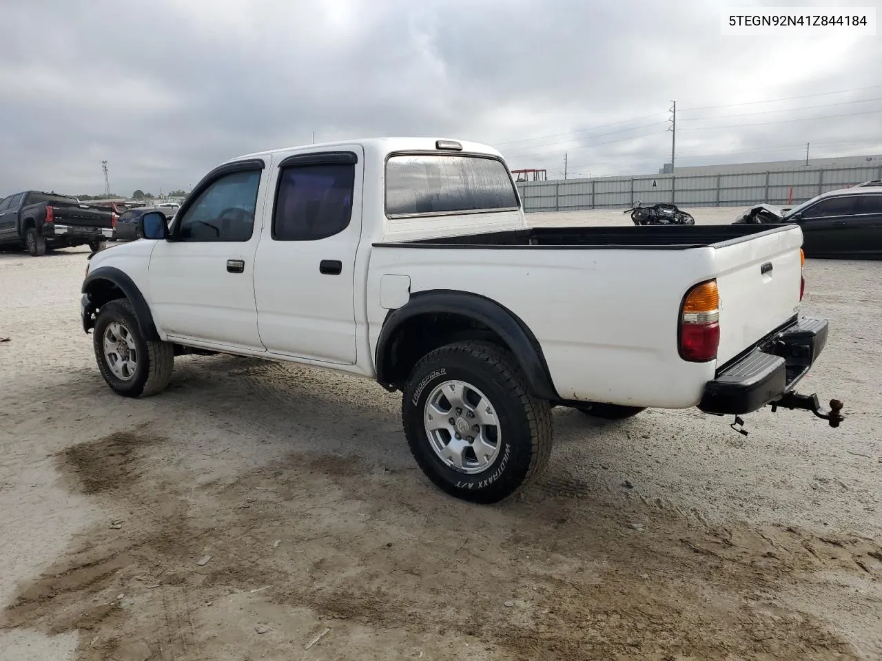 2001 Toyota Tacoma Double Cab Prerunner VIN: 5TEGN92N41Z844184 Lot: 77551244