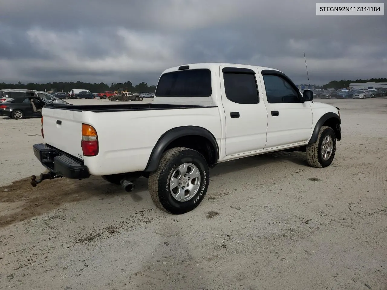 2001 Toyota Tacoma Double Cab Prerunner VIN: 5TEGN92N41Z844184 Lot: 77551244