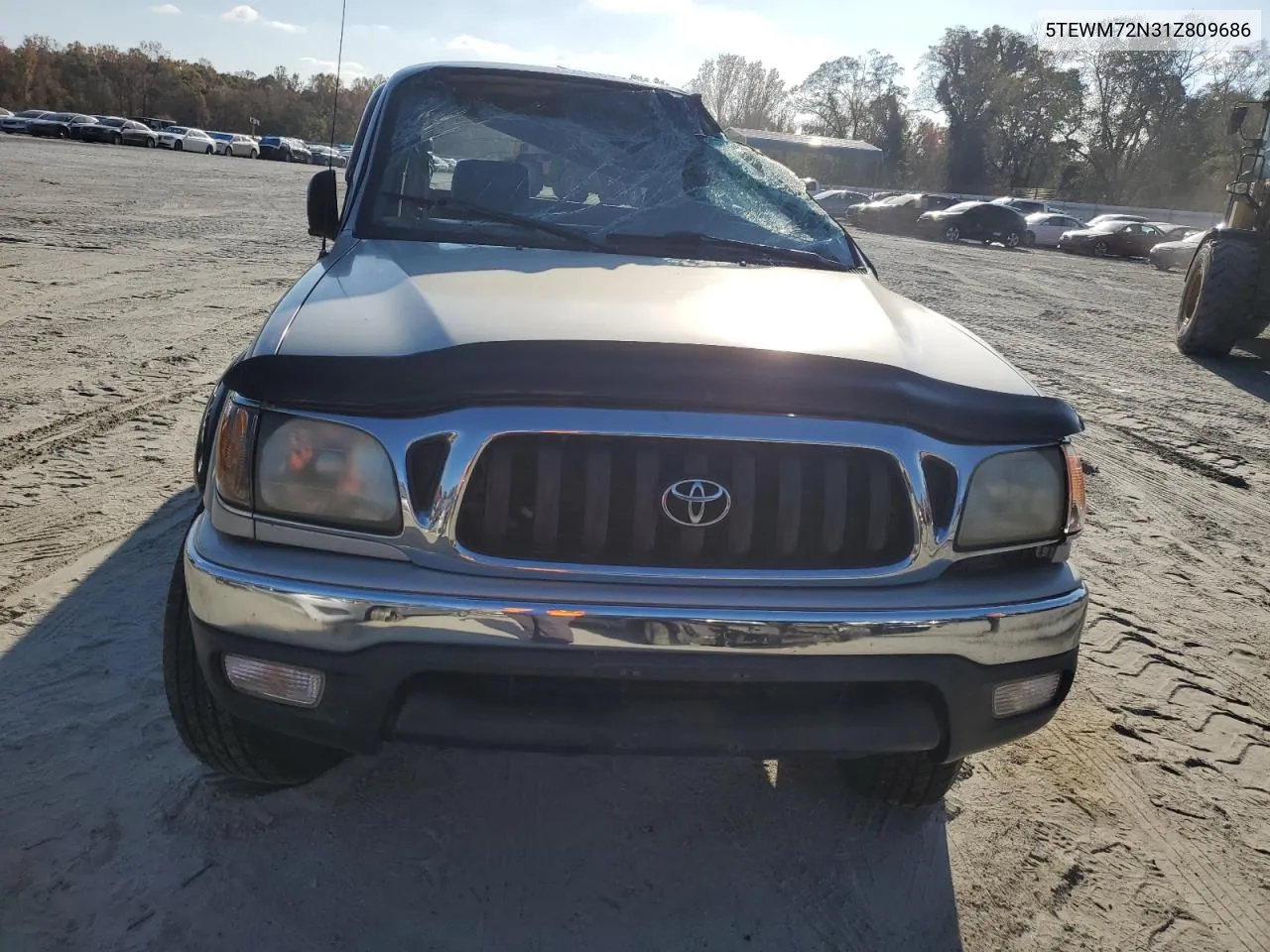 2001 Toyota Tacoma Xtracab VIN: 5TEWM72N31Z809686 Lot: 78159574