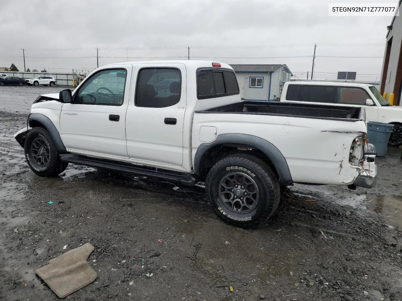 2001 Toyota Tacoma Double Cab Prerunner VIN: 5TEGN92N71Z777077 Lot: 78734534