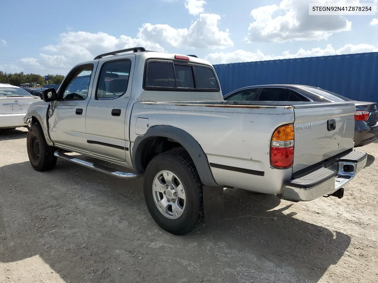 2001 Toyota Tacoma Double Cab Prerunner VIN: 5TEGN92N41Z878254 Lot: 78954874