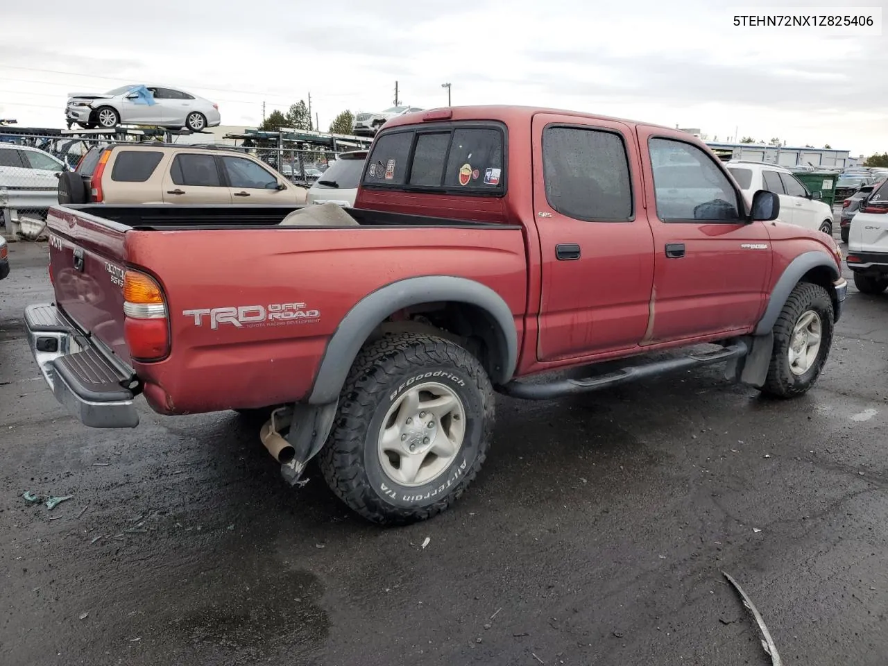 2001 Toyota Tacoma Double Cab VIN: 5TEHN72NX1Z825406 Lot: 79296674