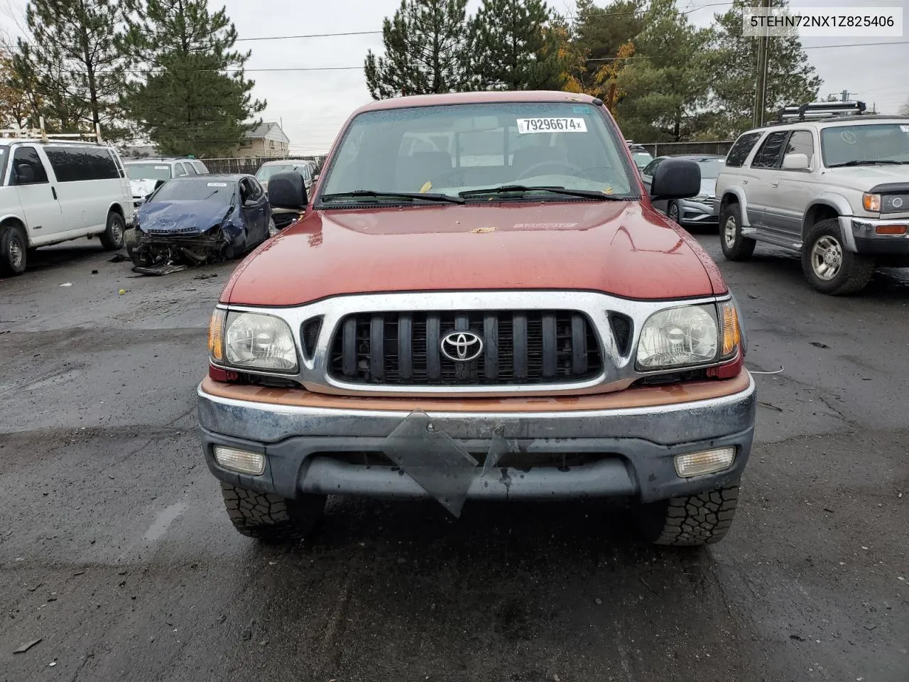 2001 Toyota Tacoma Double Cab VIN: 5TEHN72NX1Z825406 Lot: 79296674