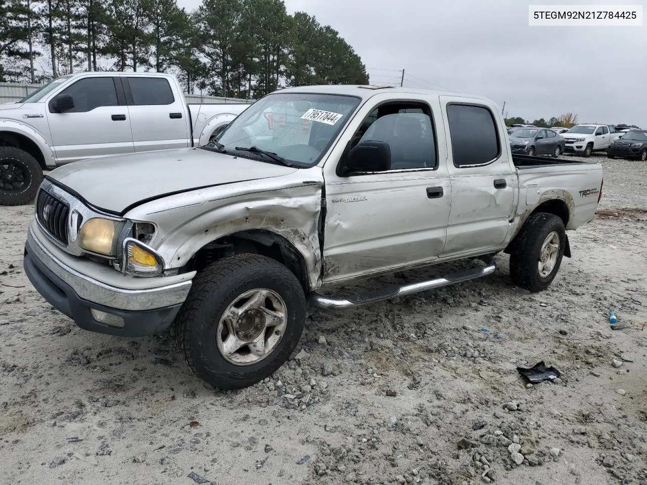 2001 Toyota Tacoma Double Cab Prerunner VIN: 5TEGM92N21Z784425 Lot: 79517844