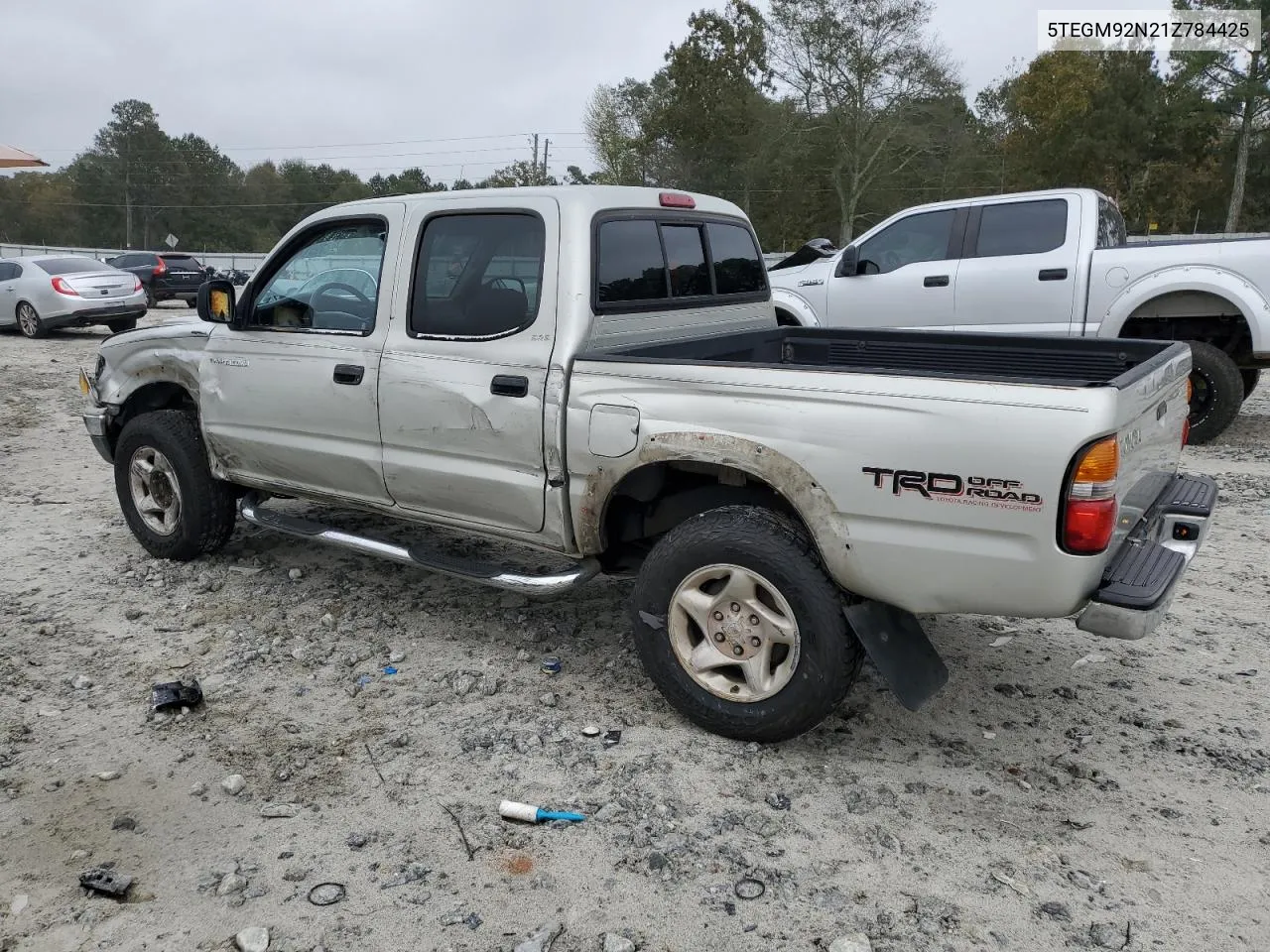 2001 Toyota Tacoma Double Cab Prerunner VIN: 5TEGM92N21Z784425 Lot: 79517844