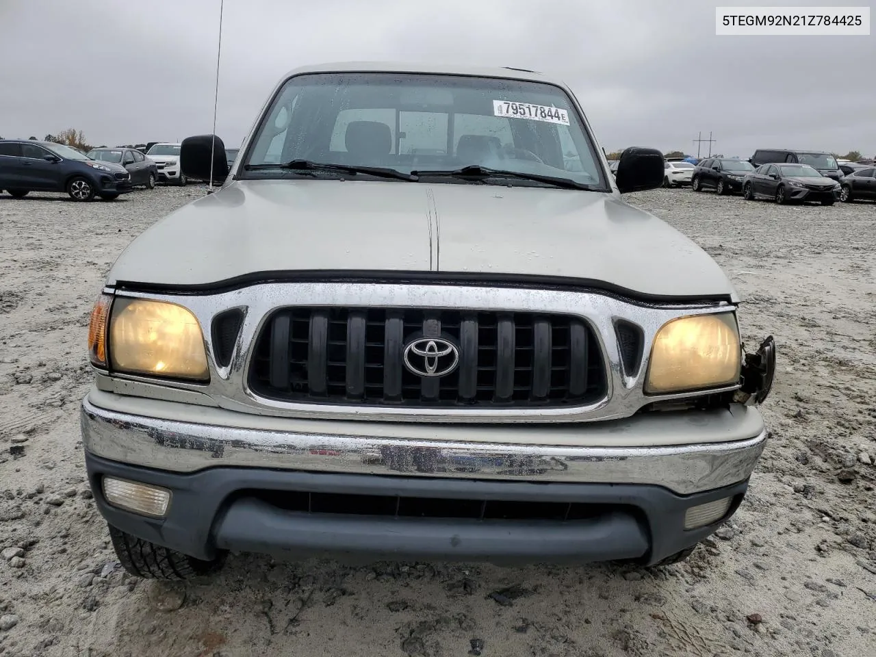 2001 Toyota Tacoma Double Cab Prerunner VIN: 5TEGM92N21Z784425 Lot: 79517844