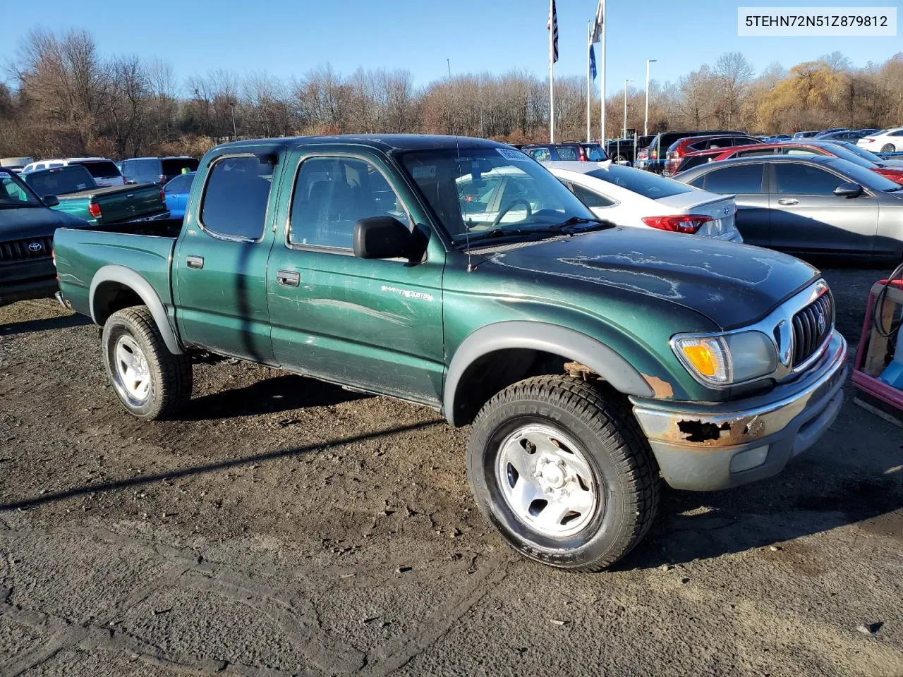 2001 Toyota Tacoma Double Cab VIN: 5TEHN72N51Z879812 Lot: 80530254