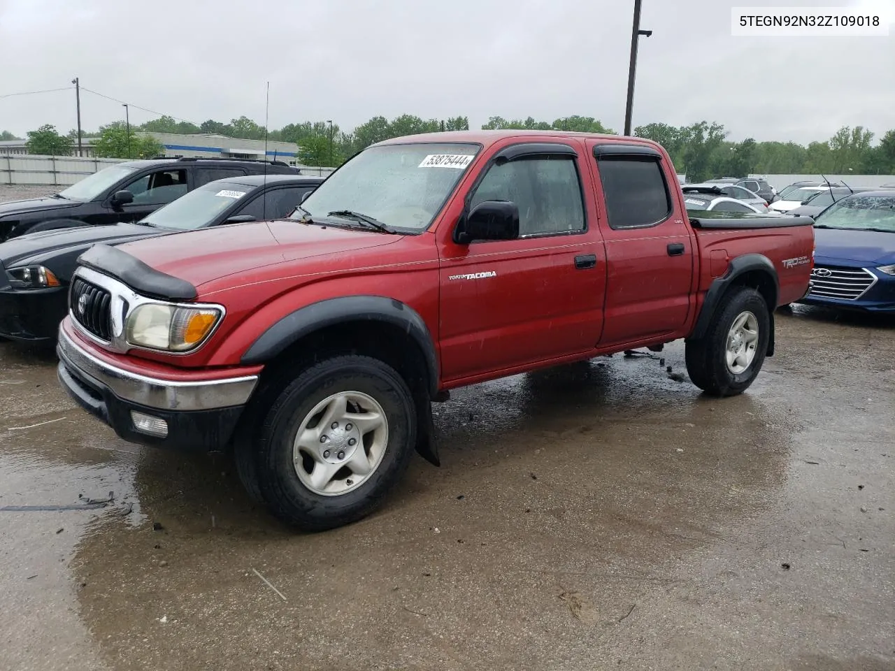 5TEGN92N32Z109018 2002 Toyota Tacoma Double Cab Prerunner