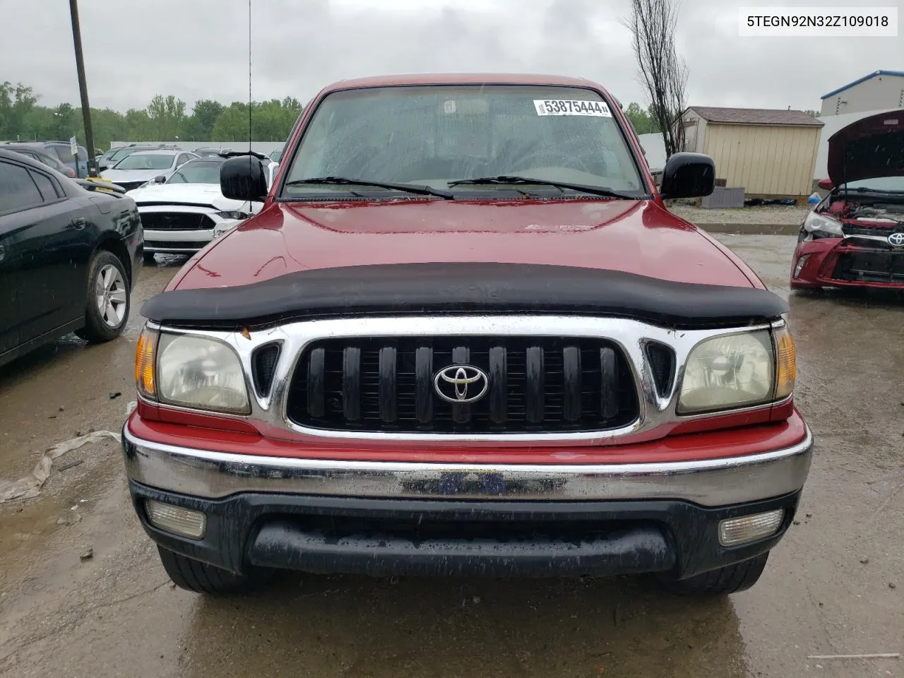 2002 Toyota Tacoma Double Cab Prerunner VIN: 5TEGN92N32Z109018 Lot: 53875444