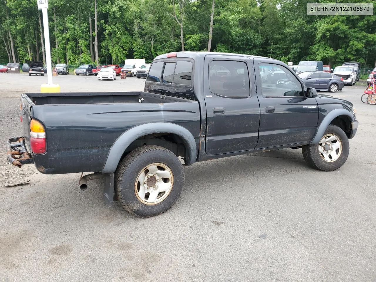 2002 Toyota Tacoma Double Cab VIN: 5TEHN72N12Z105879 Lot: 59299804