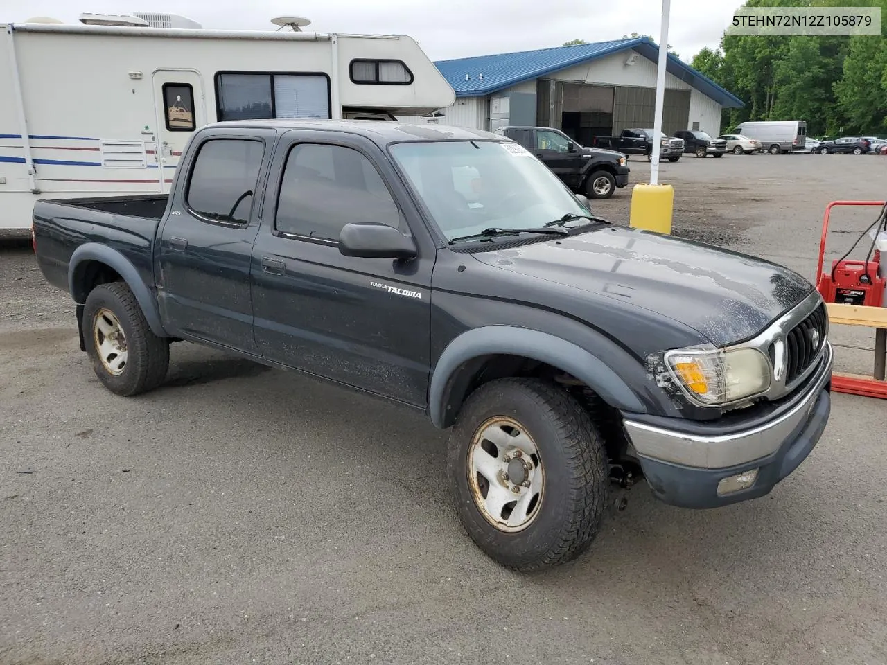 2002 Toyota Tacoma Double Cab VIN: 5TEHN72N12Z105879 Lot: 59299804