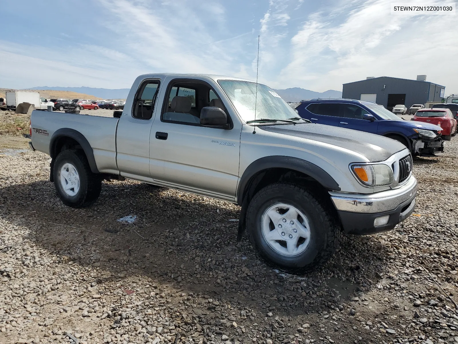 2002 Toyota Tacoma Xtracab VIN: 5TEWN72N12Z001030 Lot: 59755164