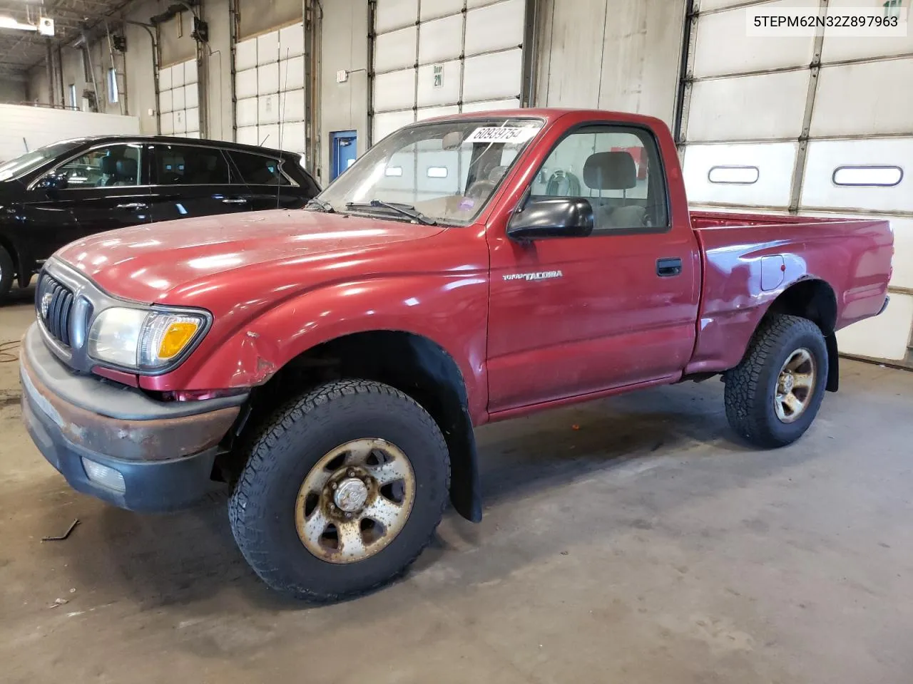 2002 Toyota Tacoma VIN: 5TEPM62N32Z897963 Lot: 60939754