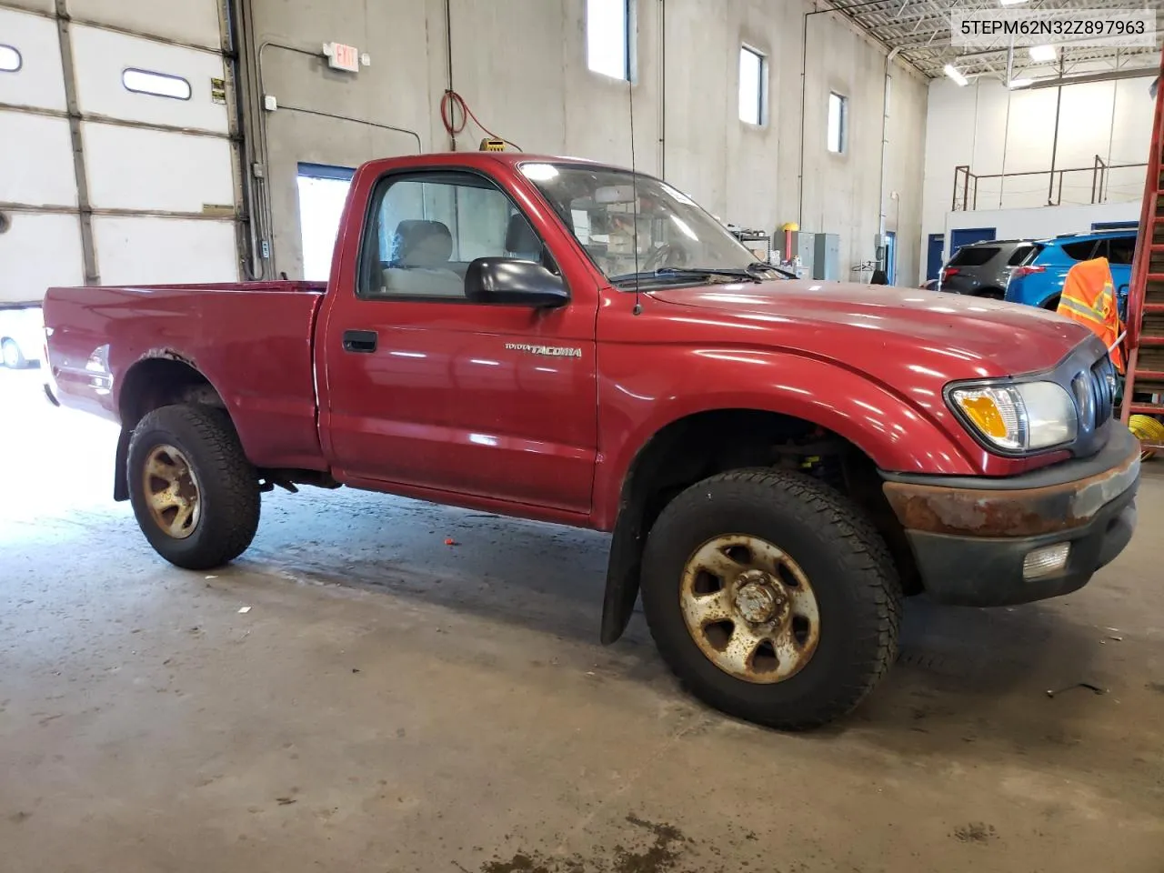 2002 Toyota Tacoma VIN: 5TEPM62N32Z897963 Lot: 60939754