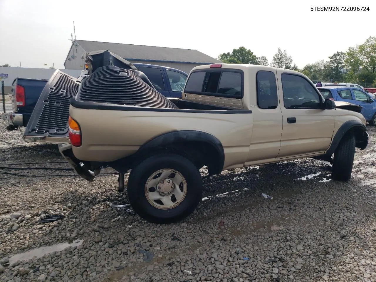 2002 Toyota Tacoma Xtracab Prerunner VIN: 5TESM92N72Z096724 Lot: 65138404