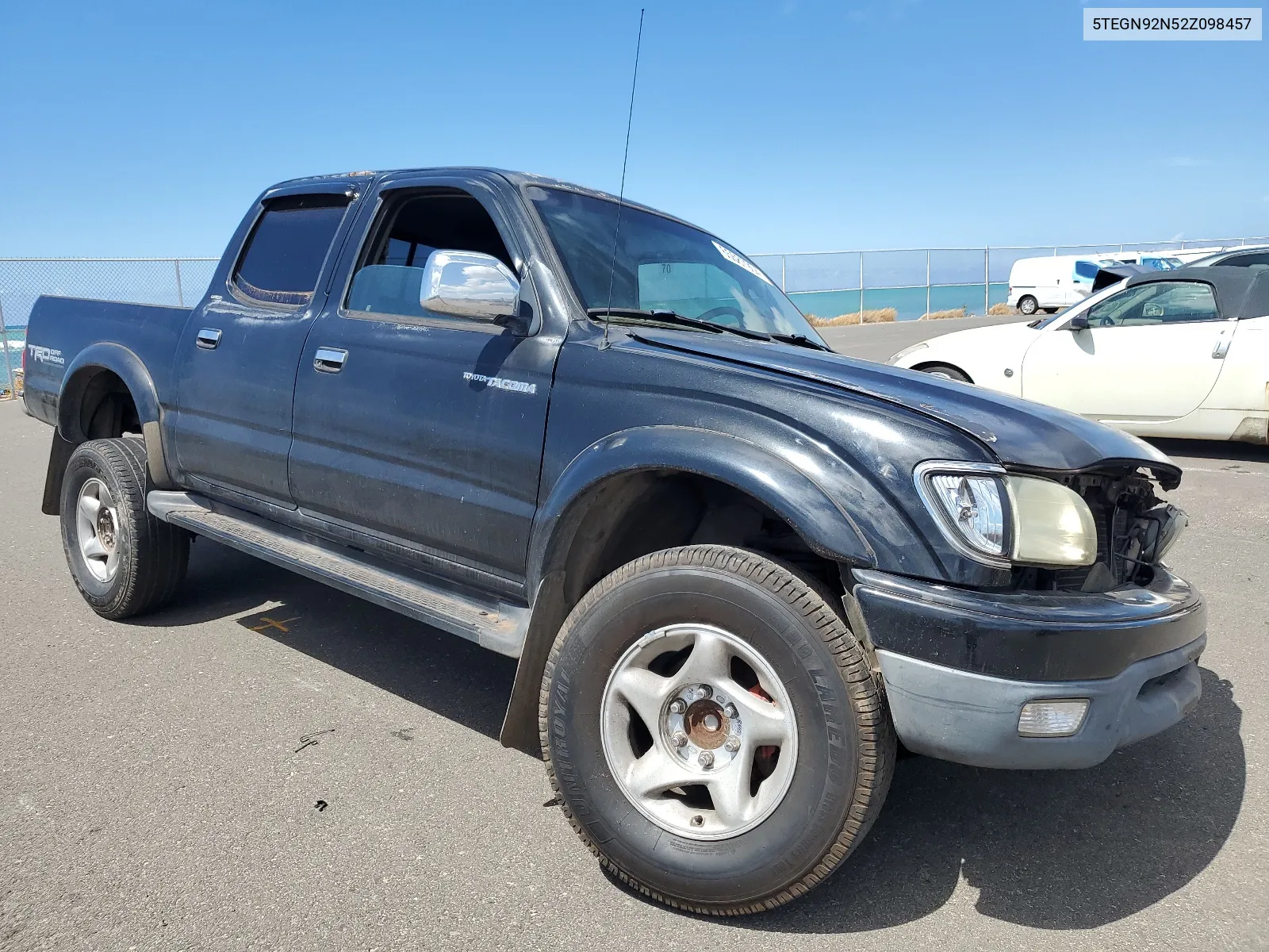 2002 Toyota Tacoma Double Cab Prerunner VIN: 5TEGN92N52Z098457 Lot: 65687904