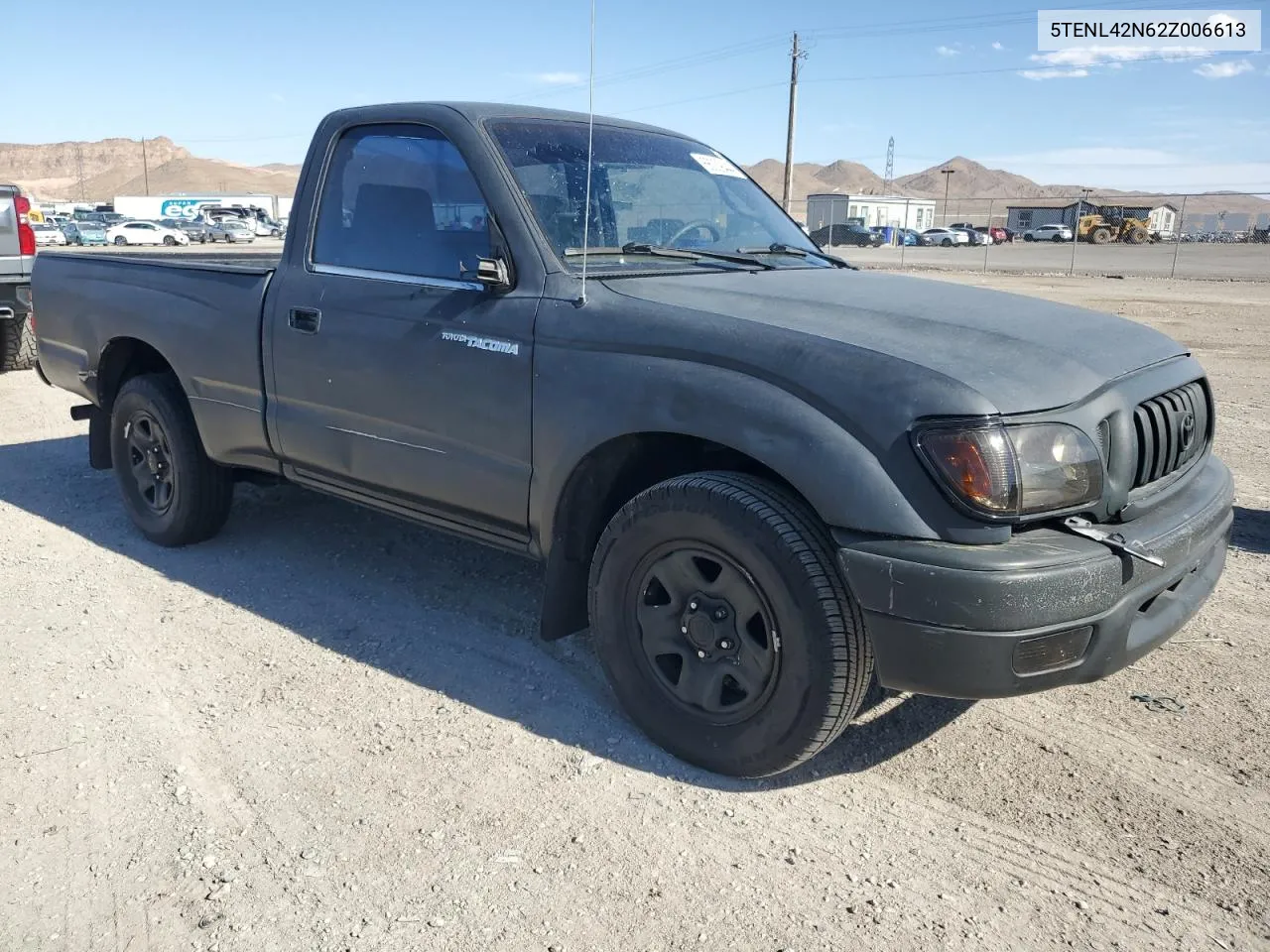 2002 Toyota Tacoma VIN: 5TENL42N62Z006613 Lot: 66039444