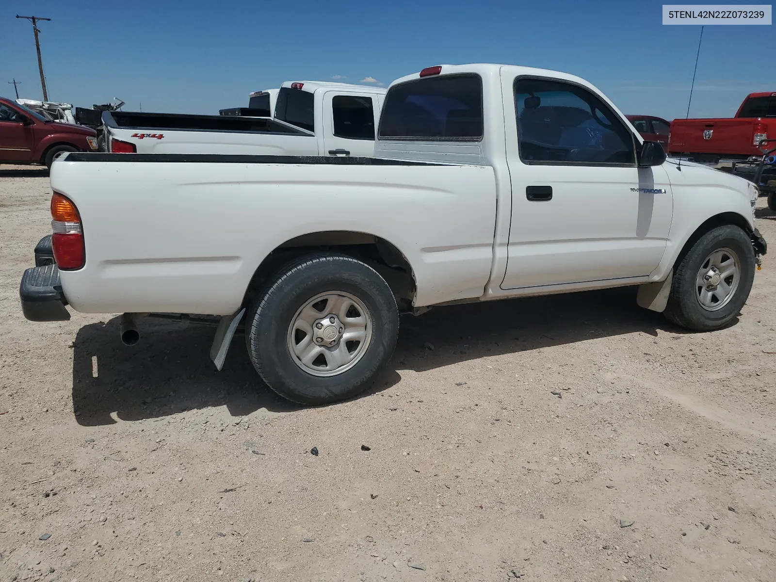 2002 Toyota Tacoma VIN: 5TENL42N22Z073239 Lot: 66902394