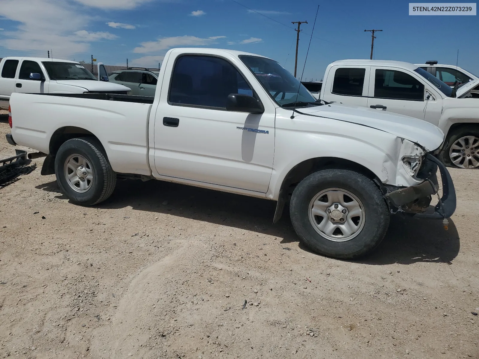 2002 Toyota Tacoma VIN: 5TENL42N22Z073239 Lot: 66902394