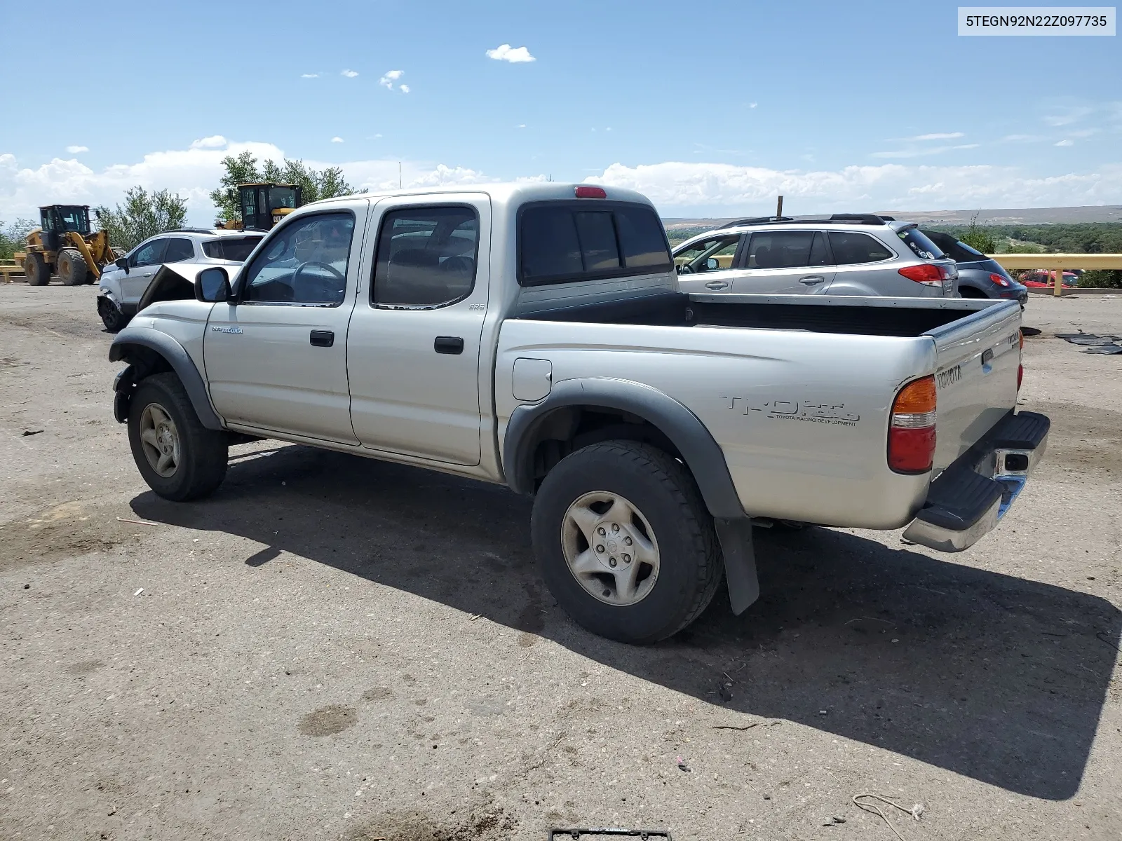 2002 Toyota Tacoma Double Cab Prerunner VIN: 5TEGN92N22Z097735 Lot: 67089454