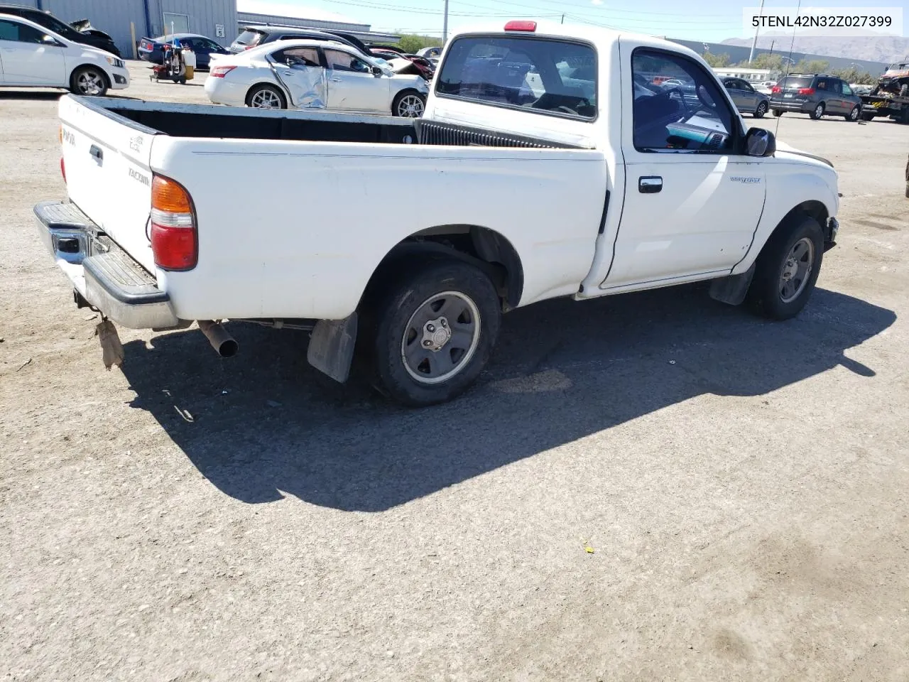 2002 Toyota Tacoma VIN: 5TENL42N32Z027399 Lot: 67368374