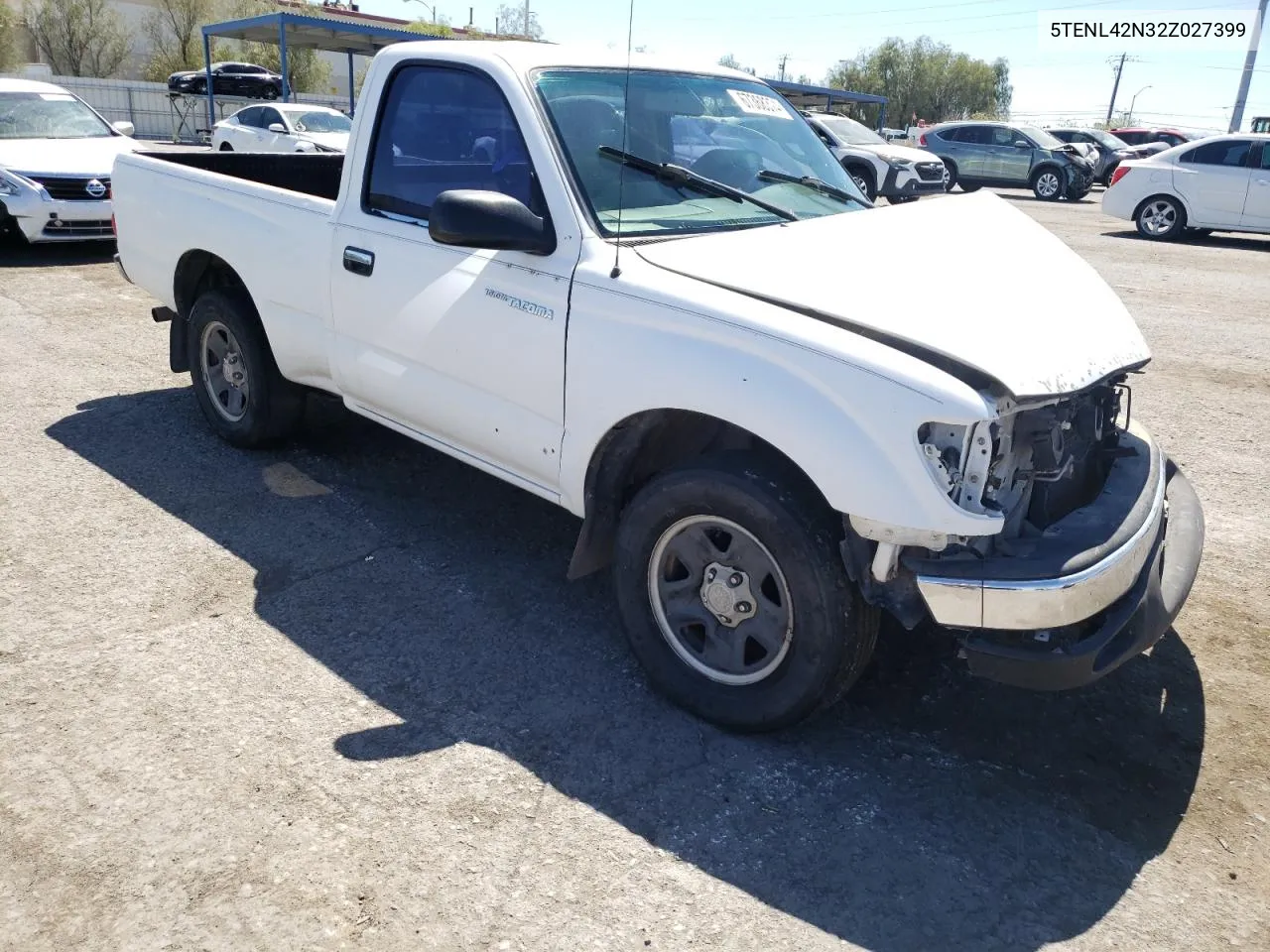 2002 Toyota Tacoma VIN: 5TENL42N32Z027399 Lot: 67368374