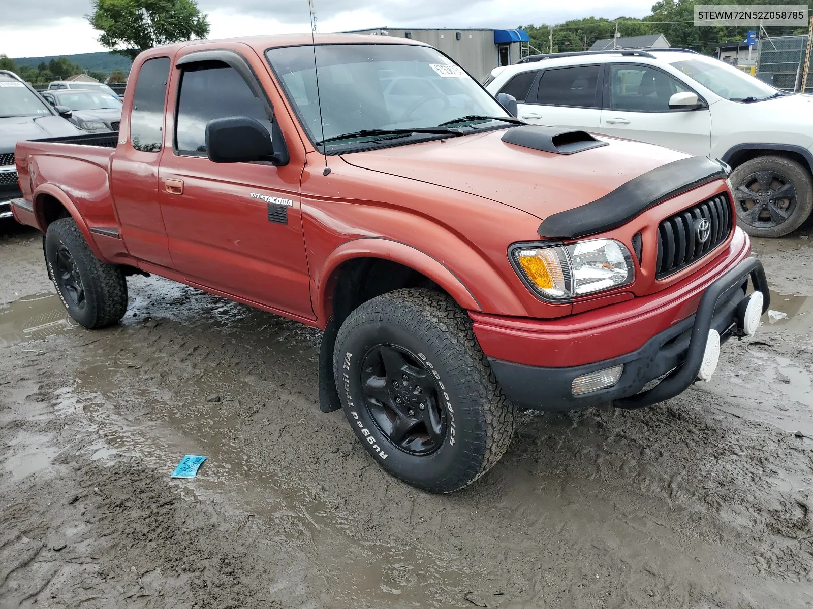 2002 Toyota Tacoma Xtracab VIN: 5TEWM72N52Z058785 Lot: 67536764