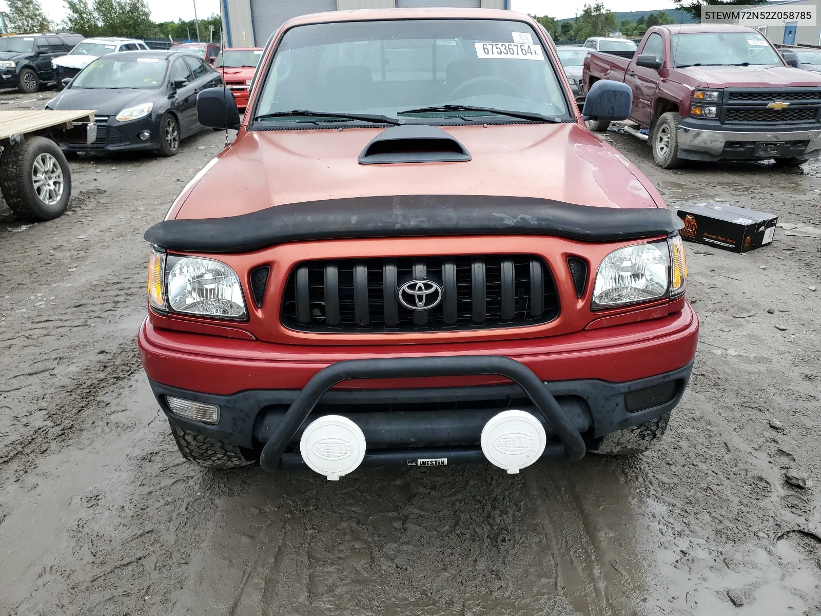 2002 Toyota Tacoma Xtracab VIN: 5TEWM72N52Z058785 Lot: 67536764