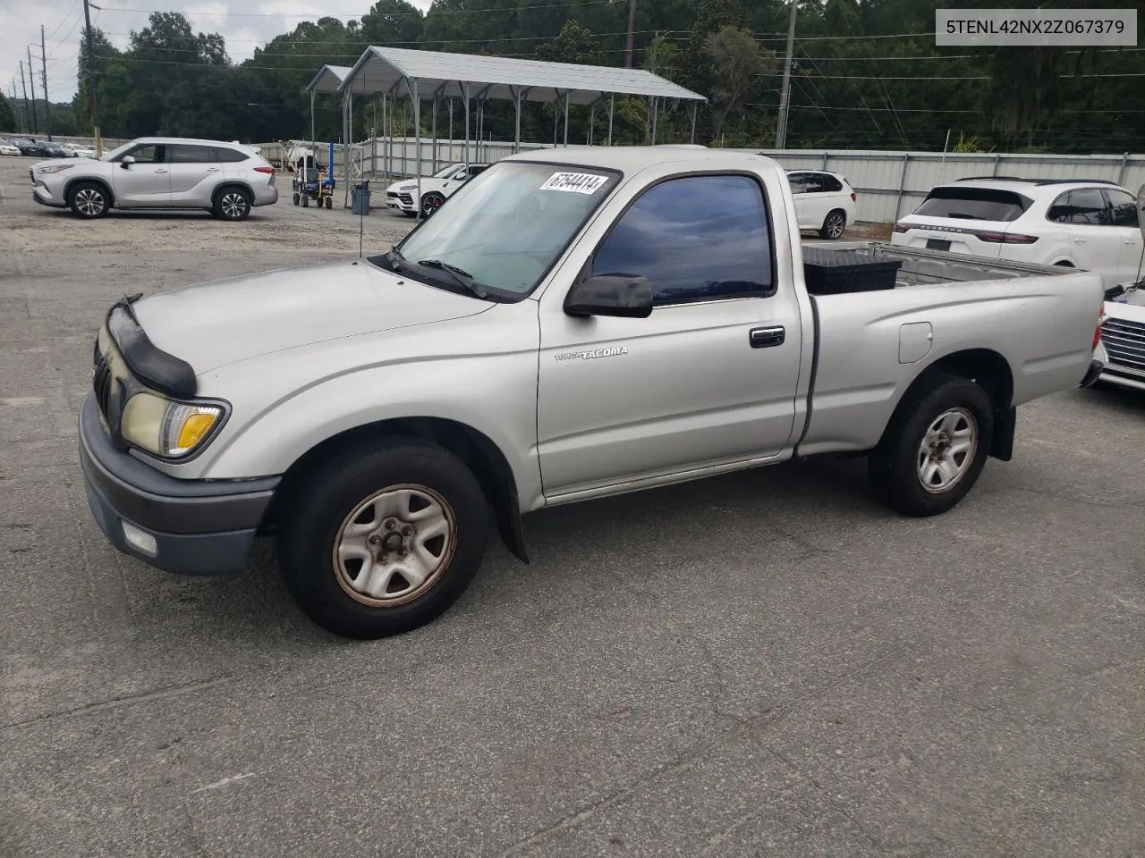 2002 Toyota Tacoma VIN: 5TENL42NX2Z067379 Lot: 67544414