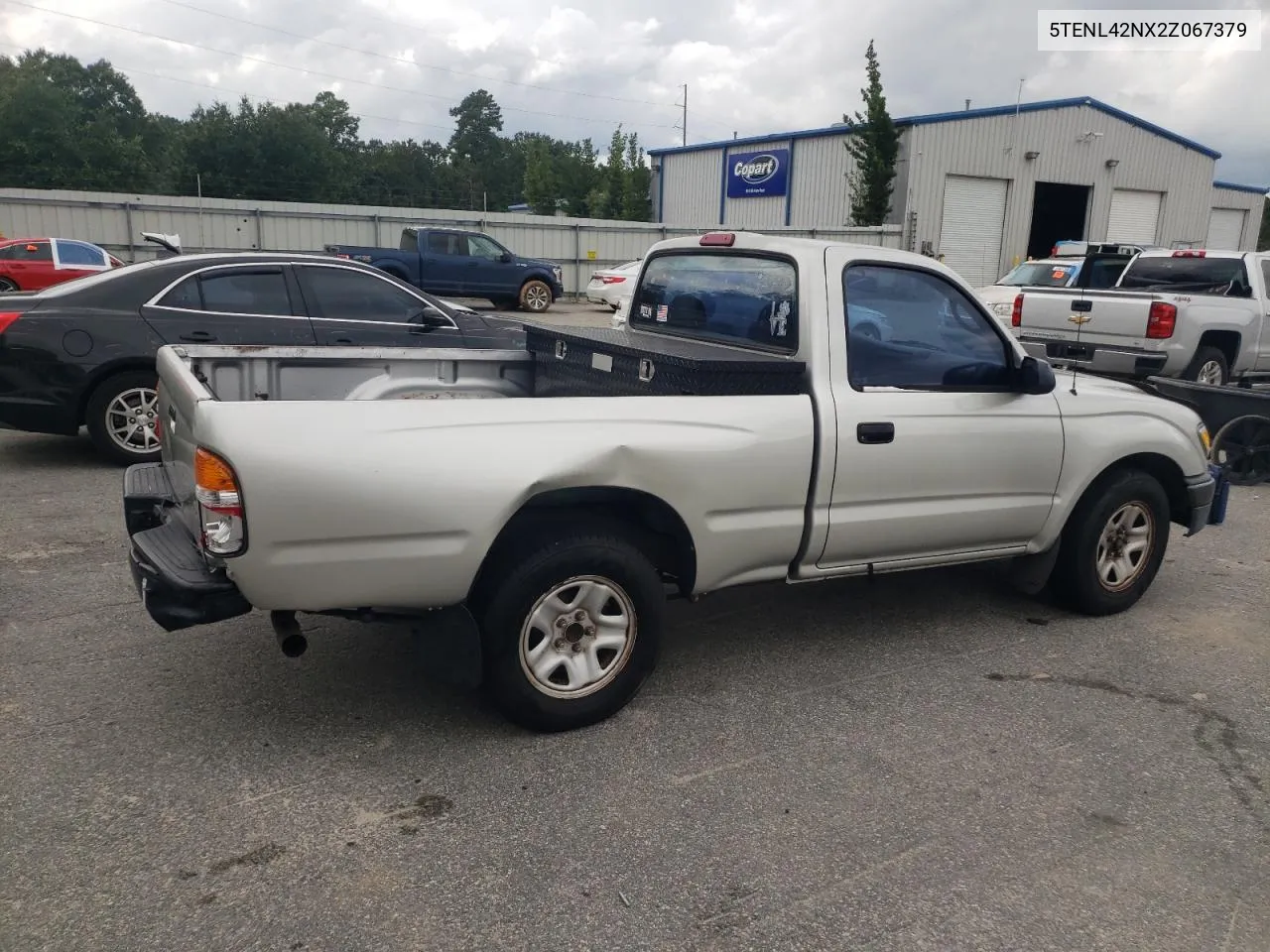 2002 Toyota Tacoma VIN: 5TENL42NX2Z067379 Lot: 67544414