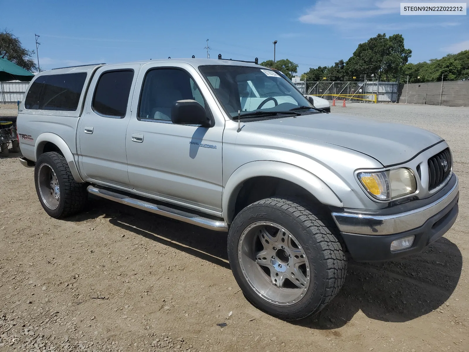 2002 Toyota Tacoma Double Cab Prerunner VIN: 5TEGN92N22Z022212 Lot: 67787294