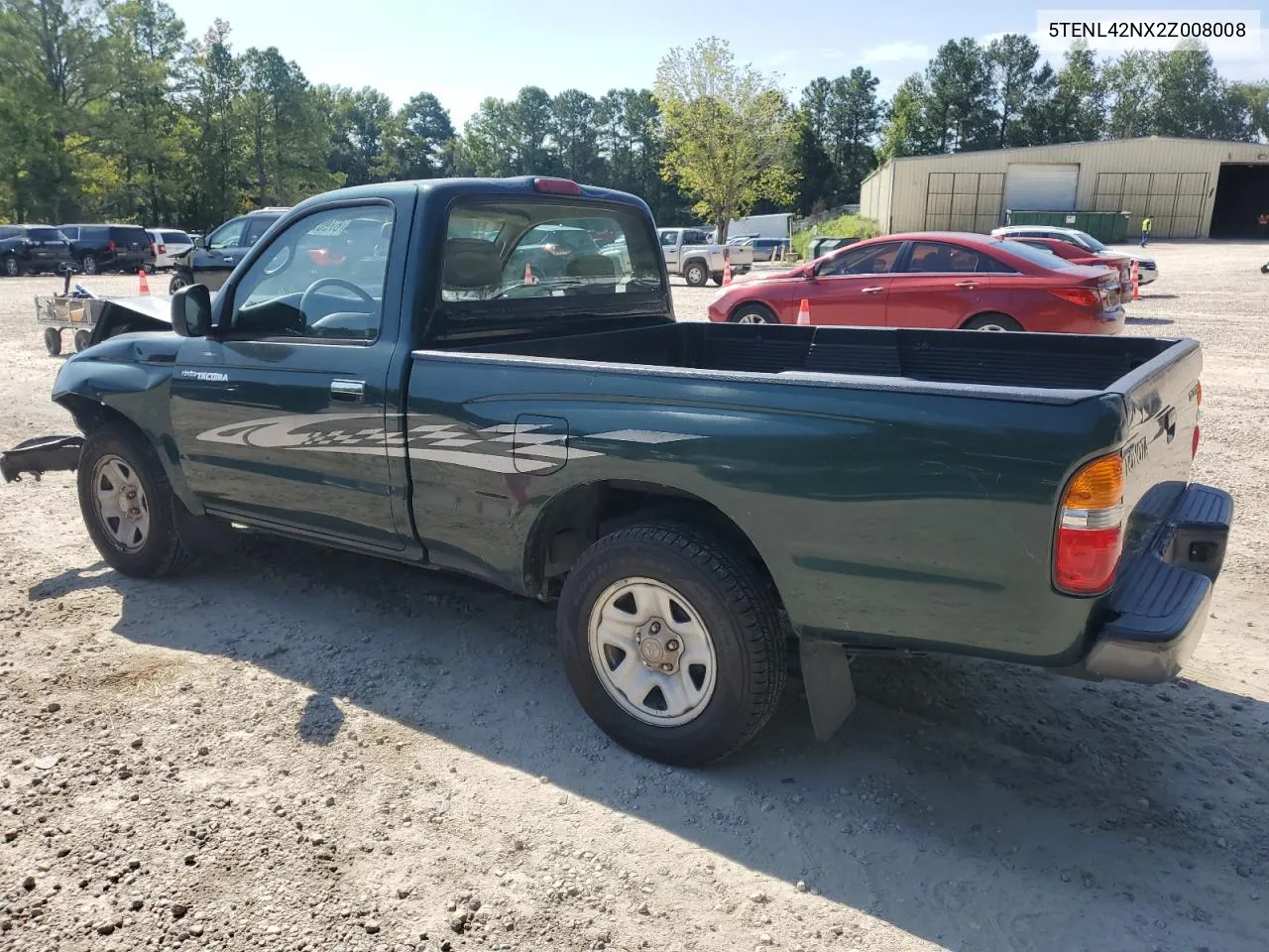 2002 Toyota Tacoma VIN: 5TENL42NX2Z008008 Lot: 67907834