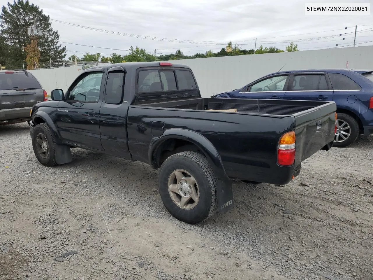 2002 Toyota Tacoma Xtracab VIN: 5TEWM72NX2Z020081 Lot: 69268254