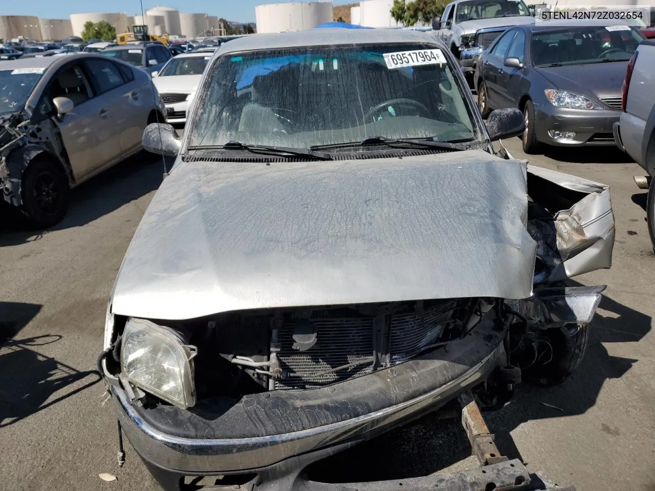 2002 Toyota Tacoma VIN: 5TENL42N72Z032654 Lot: 69517964