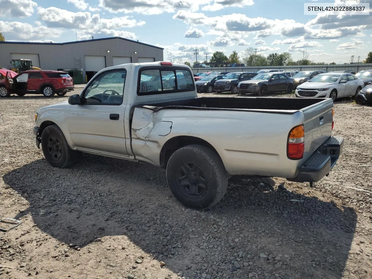 2002 Toyota Tacoma VIN: 5TENL42N32Z884337 Lot: 69870874