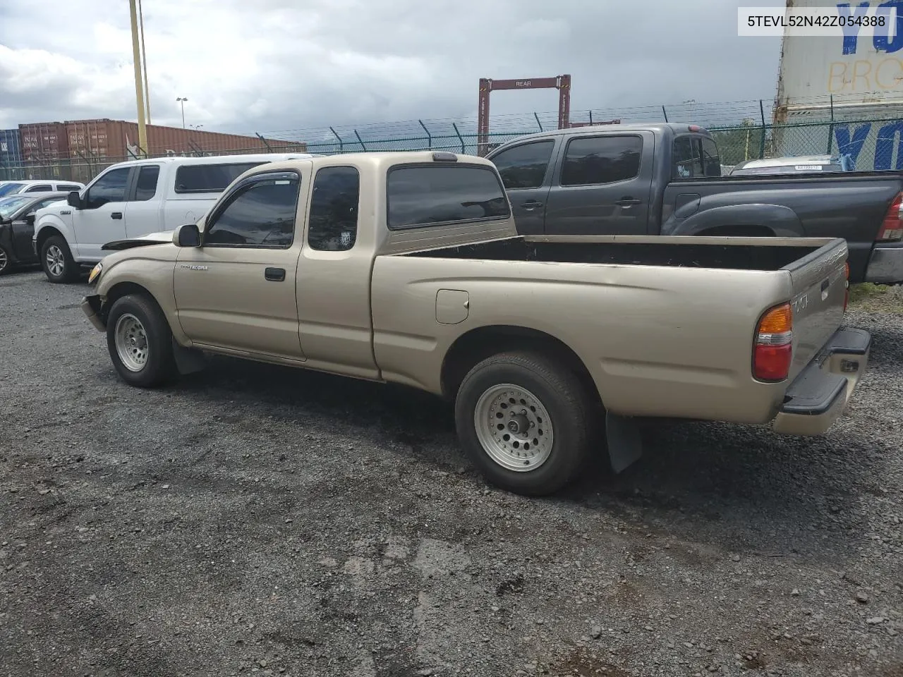 2002 Toyota Tacoma Xtracab VIN: 5TEVL52N42Z054388 Lot: 69939344