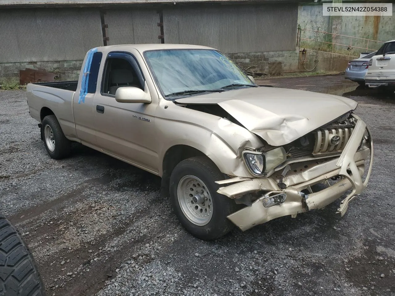 2002 Toyota Tacoma Xtracab VIN: 5TEVL52N42Z054388 Lot: 69939344