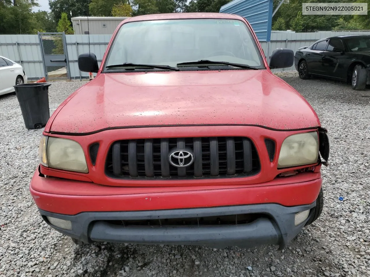 2002 Toyota Tacoma Double Cab Prerunner VIN: 5TEGN92N92Z005021 Lot: 70378384