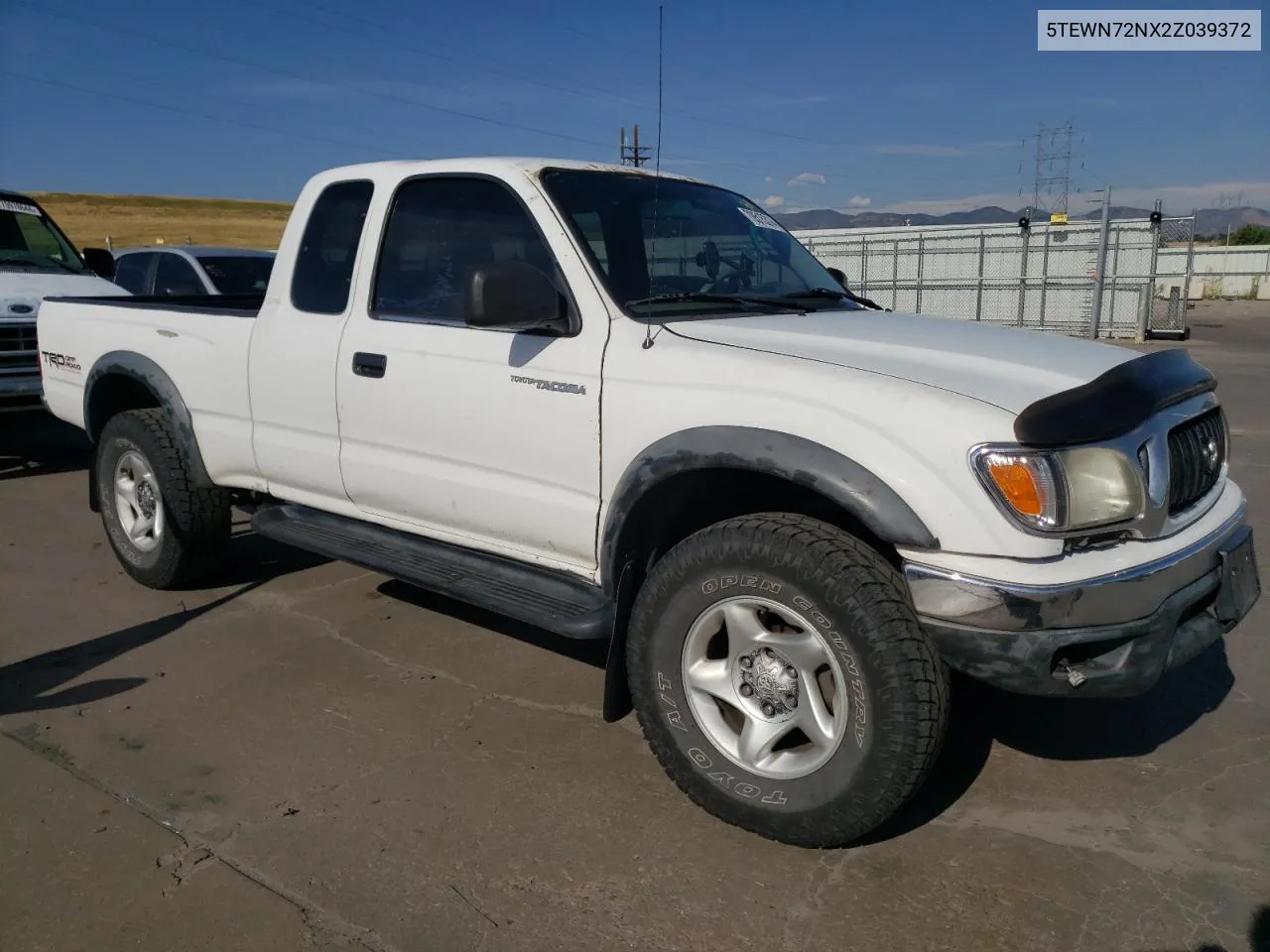 2002 Toyota Tacoma Xtracab VIN: 5TEWN72NX2Z039372 Lot: 70515314