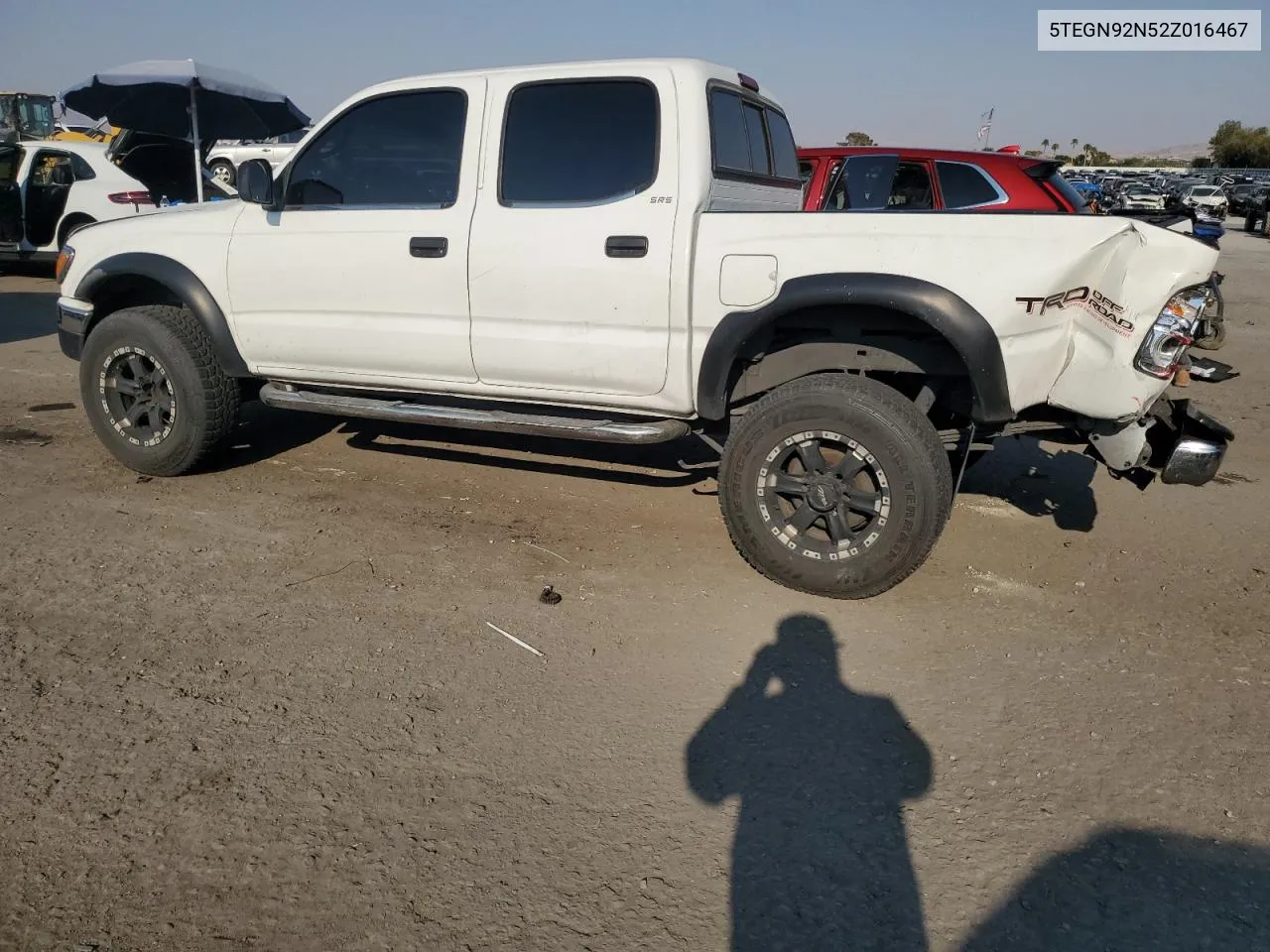 5TEGN92N52Z016467 2002 Toyota Tacoma Double Cab Prerunner