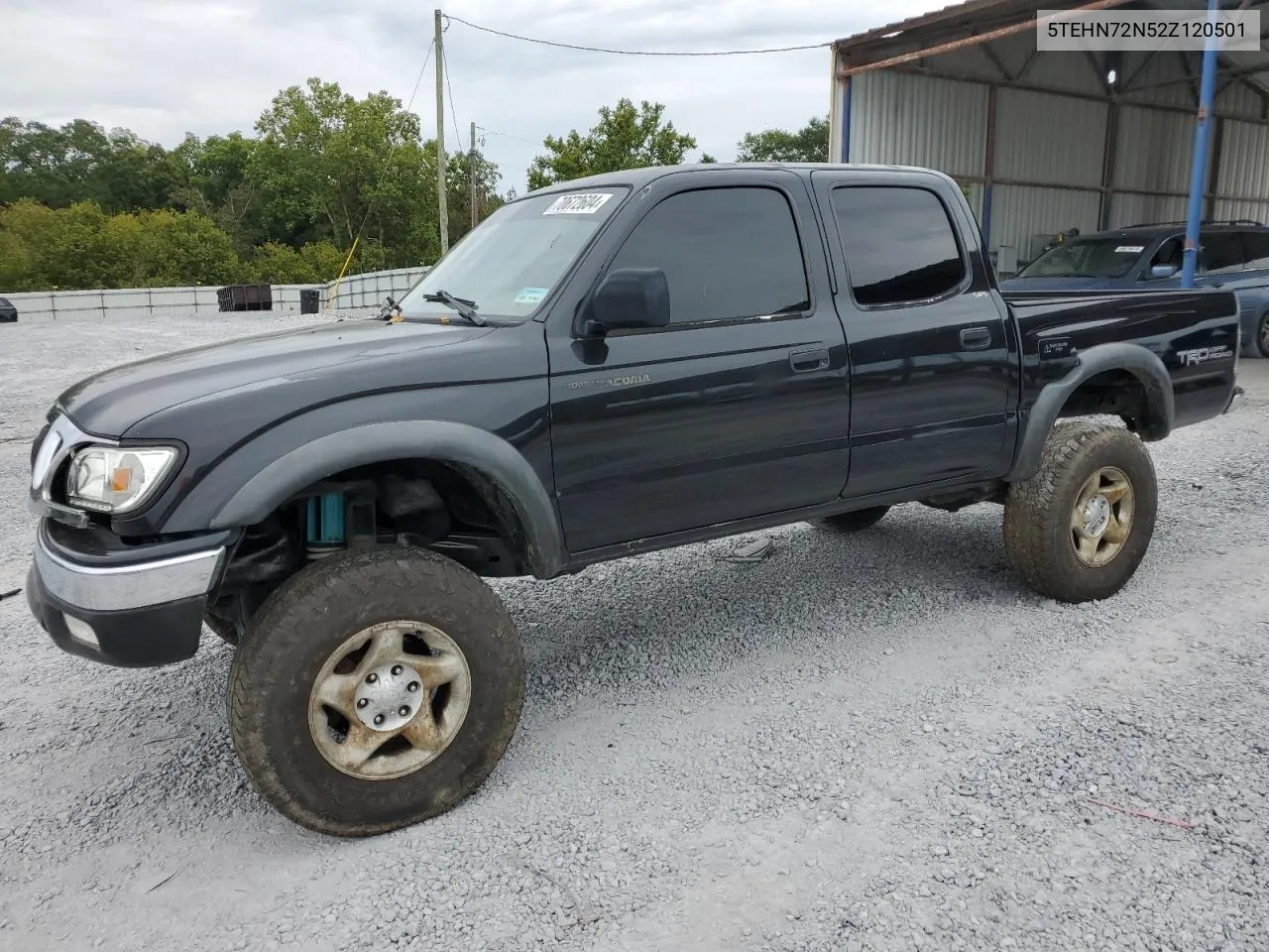 2002 Toyota Tacoma Double Cab VIN: 5TEHN72N52Z120501 Lot: 70672604