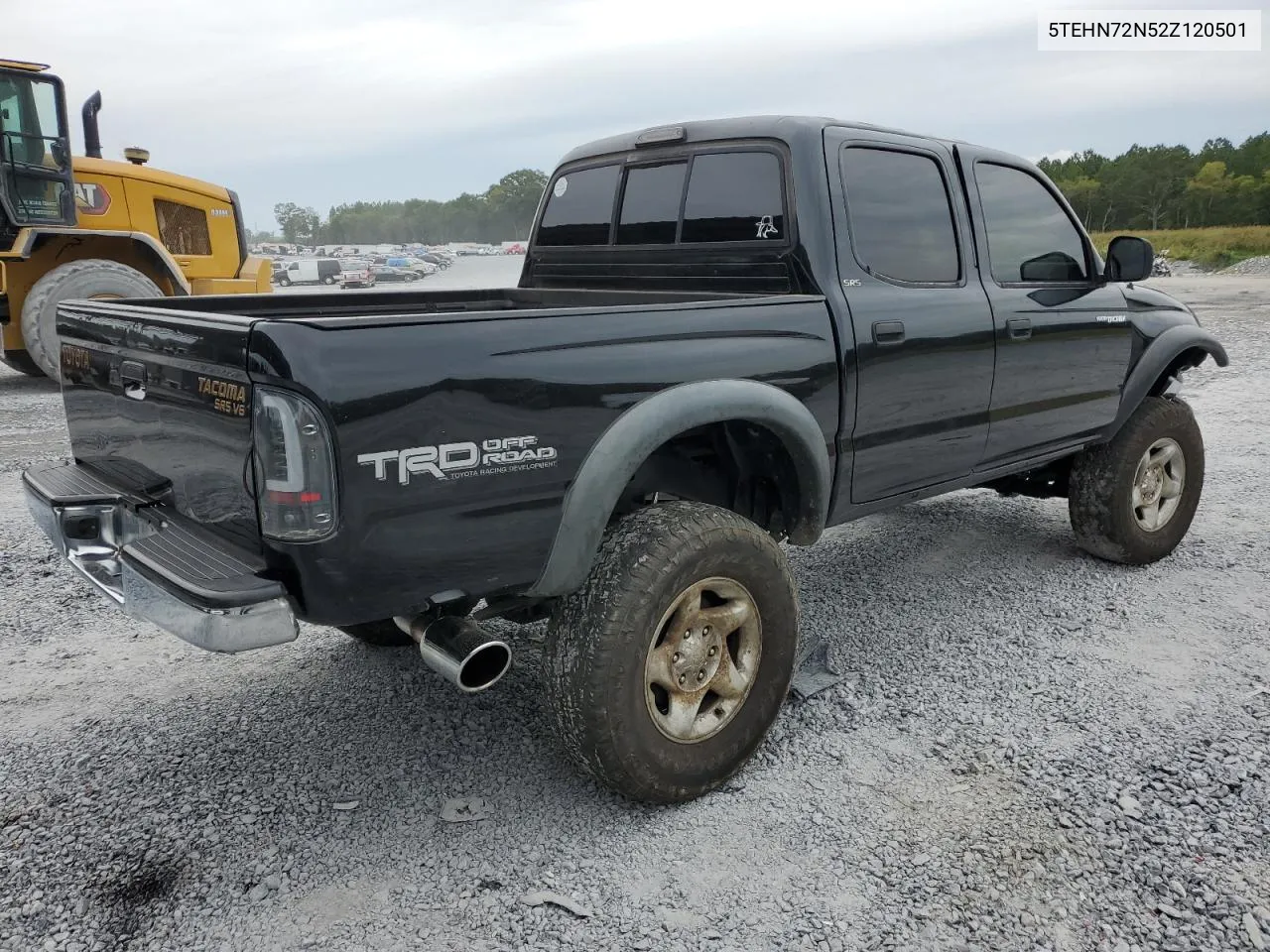 2002 Toyota Tacoma Double Cab VIN: 5TEHN72N52Z120501 Lot: 70672604