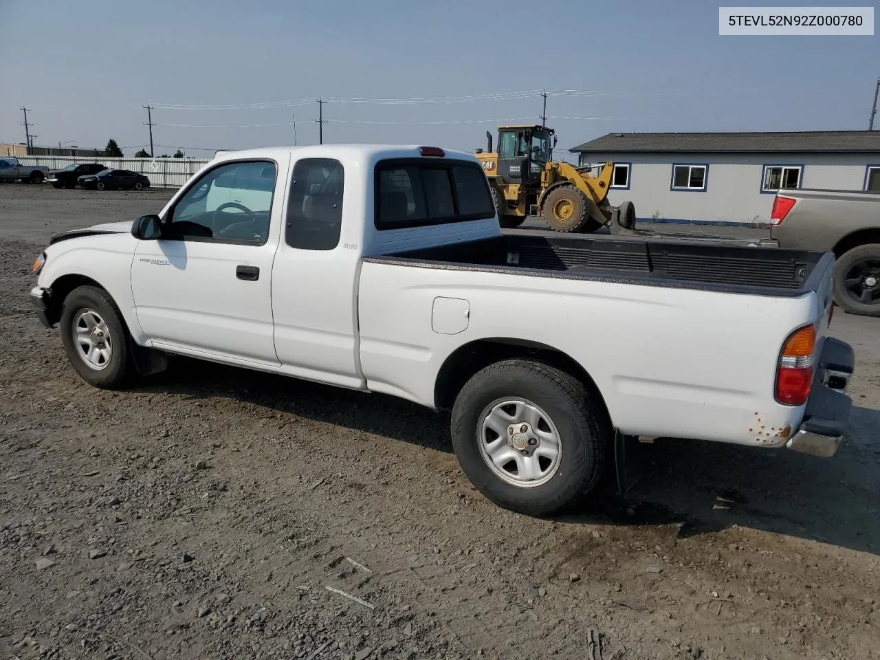 2002 Toyota Tacoma Xtracab VIN: 5TEVL52N92Z000780 Lot: 70752714