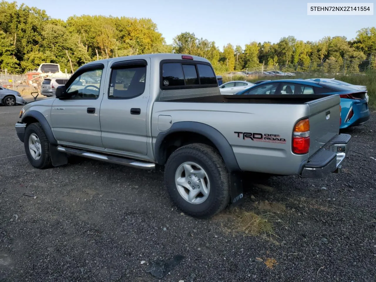 2002 Toyota Tacoma Double Cab VIN: 5TEHN72NX2Z141554 Lot: 71172064